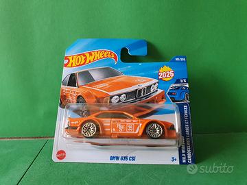 hot wheels BMW 635 csi arancio