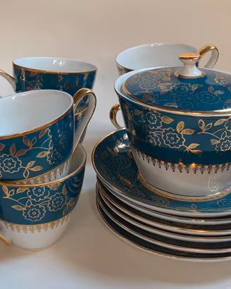 Servizio da tè vintage MZ Moritz Zdekauer