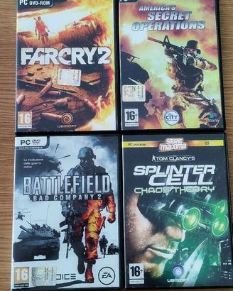 4 Giochi di Guerra per computer