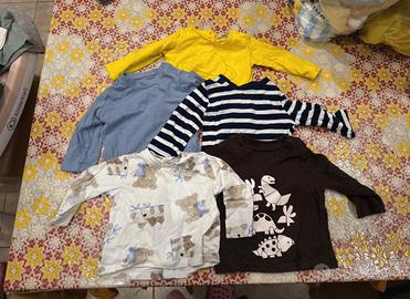 Set 5 maglie neonato