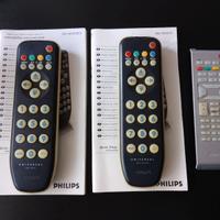 In blocco n.3 telecomandi philips e n.1 CME/Mivar