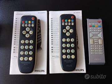 In blocco n.3 telecomandi philips e n.1 CME/Mivar