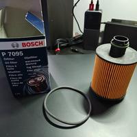 Filtro olio Bosch P 7095, saab, opel, fiat, multi