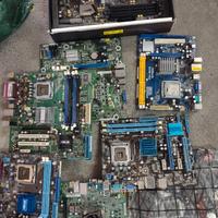 Lotto componenti vari computer circa 1000 pezzi