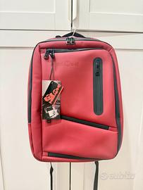 Zaino NE.ON! Milano Rubber Tech X2 Backpack Red