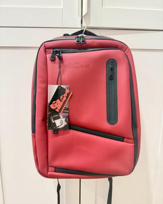 Zaino NE.ON! Milano Rubber Tech X2 Backpack Red
