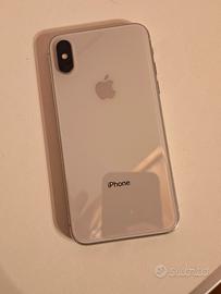iPhone X argento bianco 64GB problema Face ID