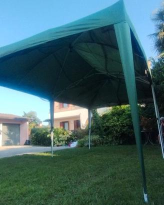 Gazebo pieghevole 6x3 metri