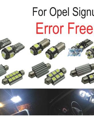KIT 12 LAMPADE LED INTERNE PER OPEL SIGNUM 03-08