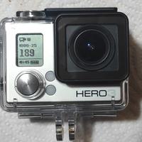 GoPro Hero3 White + display posteriore amovibile.