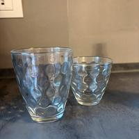 Bicchieri da acqua e vino