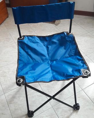 Seggiola pieghevole tipo pescatore