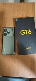 Realme GT6 verde 256gb completo 