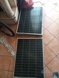 2 Pannelli 120w Eco Worty per camper etc