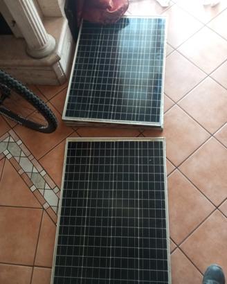 2 Pannelli 120w Eco Worty per camper etc
