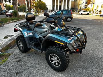 Can am outlander 800 Max ltd Quad atv targa bianca