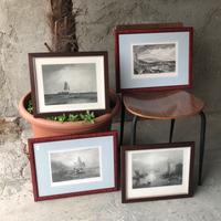 Set di 4 stampe di J. M. W. Turner