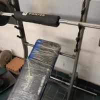 panca più bilanciere da 100 senza pesi