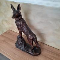 Cane lupo in gesso