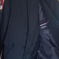 abito gessato blu, taglia 54, emporio sartoriale