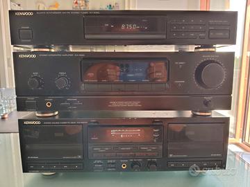 Impianto Kenwood vintage anni 80 funzionante 