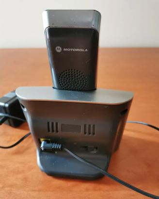 Motorola D211 cordless con la segreteria, rubrica,