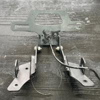 Porta targa regolabile per cf moto 800mtx