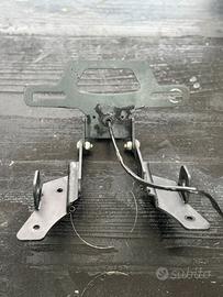 Porta targa regolabile per cf moto 800mtx
