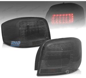 FANALI PER AUDI A3 8P 03-08 LED CRISTALLO SCURO