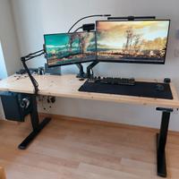 Postazione lavoro PC Standing Desk Monitor