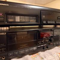 Lettore Cd piu Tape cassette