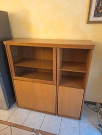 Mobile Vetrina in Legno Soggiorno
