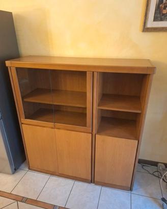Mobile Vetrina in Legno Soggiorno