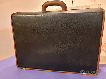 Borsa portadocumenti in vera pelle