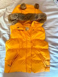 Piumino smanicato bambini 4 anni