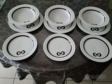 Elegante Servizio Piatti  da 3 (9 piatti)
