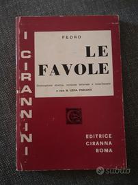 libro le favole di Fedro 