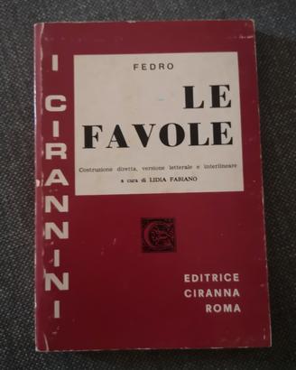 libro le favole di Fedro 