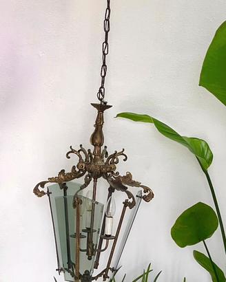 lampadario vintage gothica