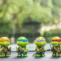 Action Figure Tartarughe Ninja 4 Pezzi super eroi