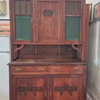 Credenza vetrinetta  in legno primi 900
