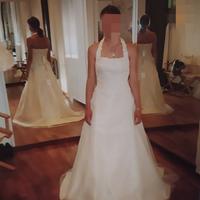 vestito da sposa colore avorio 