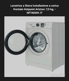 Coppia lavatrice + asciugatrice Hotpoint Ariston N