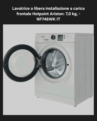 Coppia lavatrice + asciugatrice Hotpoint Ariston N