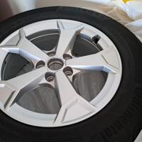 4 cerchi lega R17  originali Audy  Q3/Tiguan
