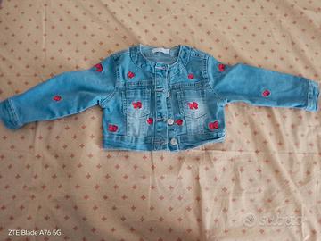 Giubbotto jeans bambina 