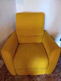 poltrona singola con sistema