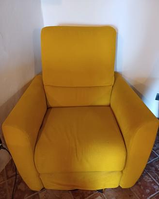 poltrona singola con sistema