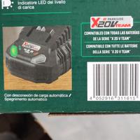 caricabatterie parkside x20V
