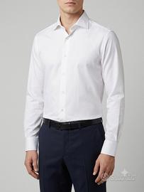 Camicia bianca Luca Arzeni Doppio Ritorto 100% cot